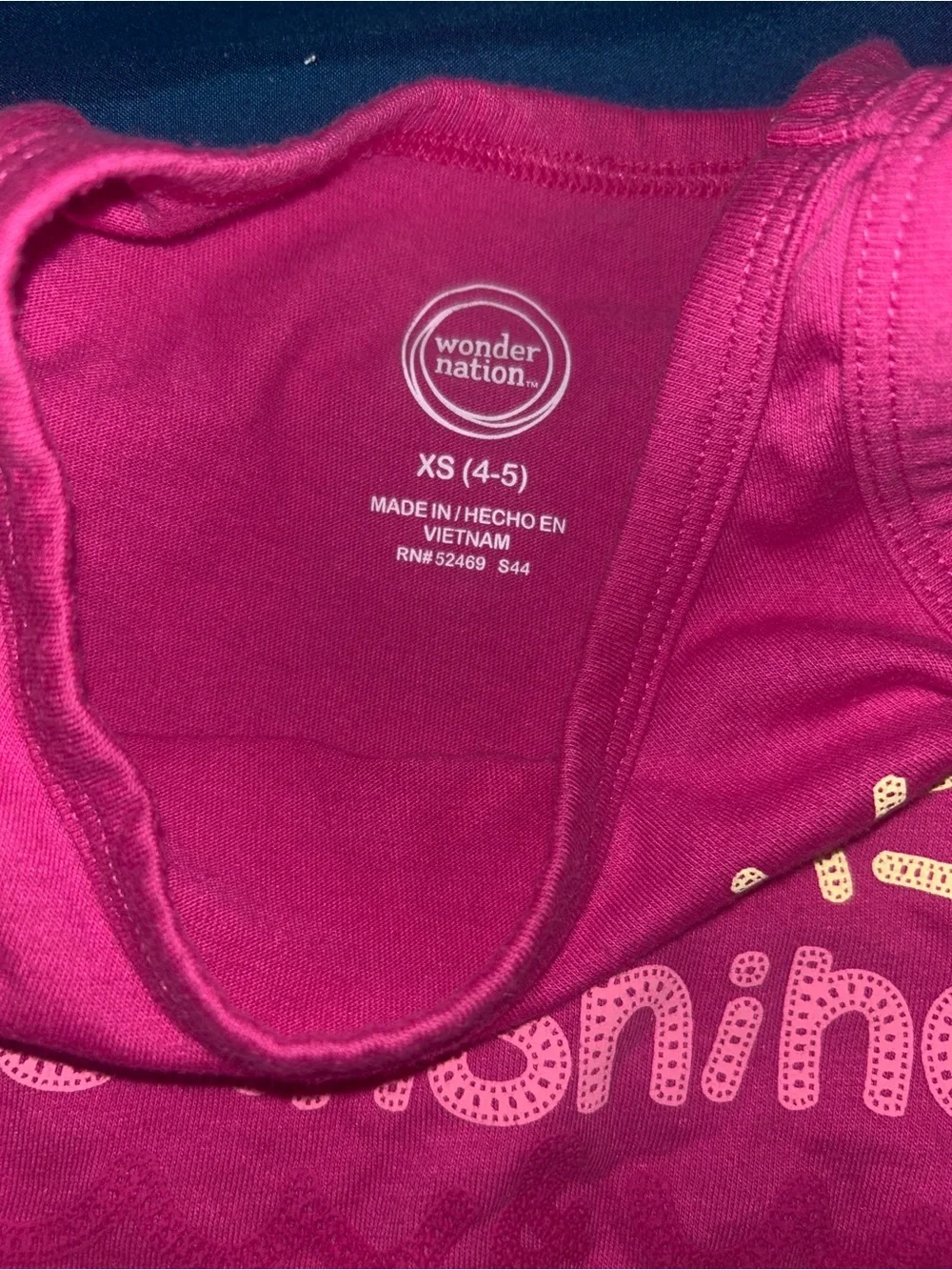 🌼2 for $5🌼 wonder nation Hot Pink 'Sunshine Good Vibes' Tank Top